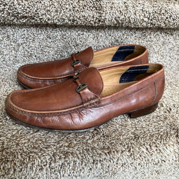Mocassins Florsheim Imperial - Taille 10E (US) - Couleur Bordeaux - Cuir - Occasion En Excellent état